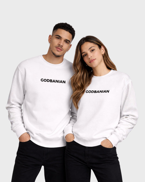 Signature Sweatshirt Blanc